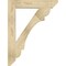 Ekena Millwork Olympic Slat Rough Sawn Bracket, Douglas Fir, 4"W x 26"D x 34"H BKT04X26X34OLY06RDF - alternate 2